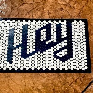 Letter Folk Tile Mat